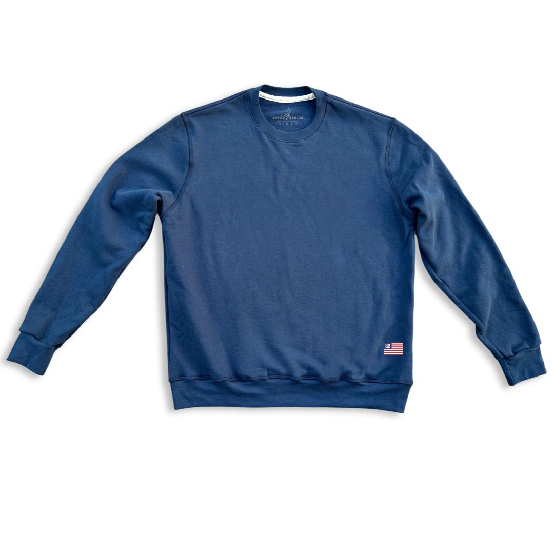 All-american Fleece Crewneck – Seeds 2 Seams